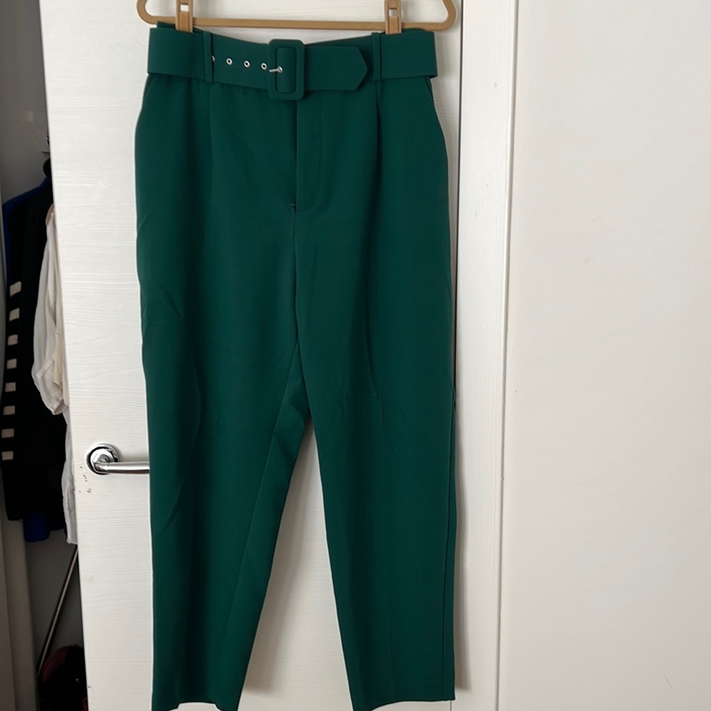 Green Zara Pants